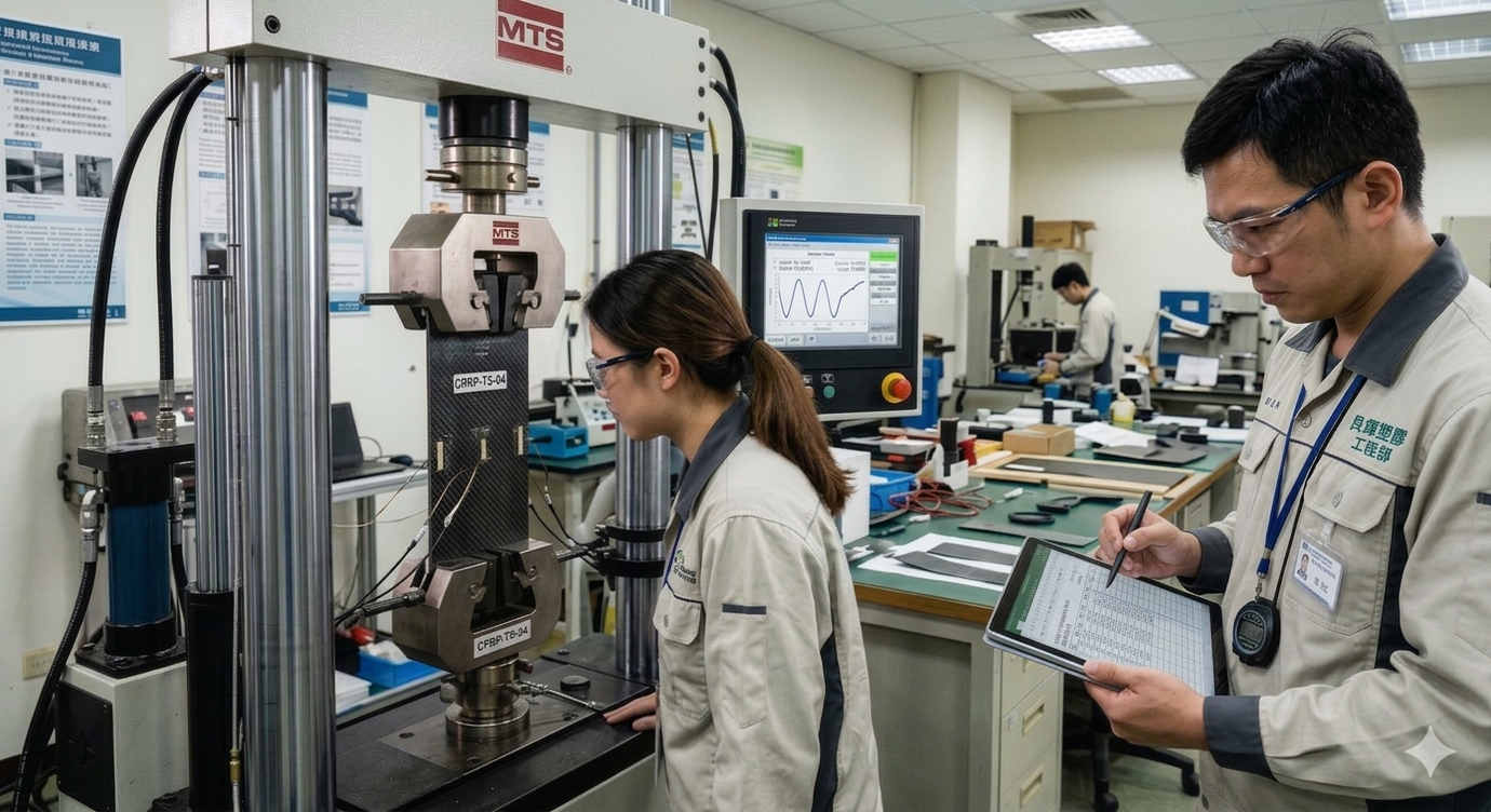 碳纖維與塑膠顆粒